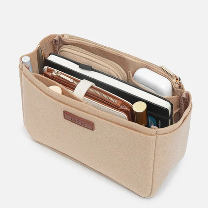IRTH Beige Medium Organiser, , hi-res thumbnail 2