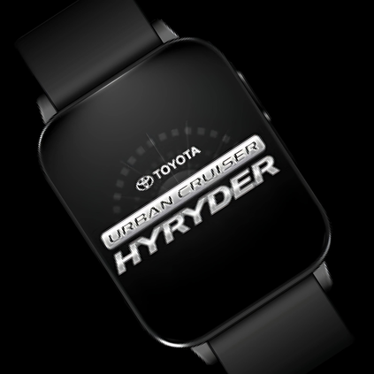 Fastrack Smart Watch Customized for Toyota Urban Cruiser Hyryder, , hi-res thumbnail 1