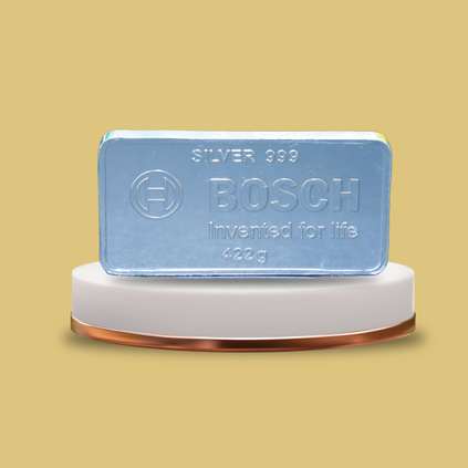 422 gram Custom Silver Bar for Bosch, , hi-res thumbnail 1