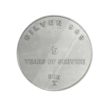 100 gram Tanishq Custom Silver Coin for Taj Mahal Palace, , hi-res thumbnail 2