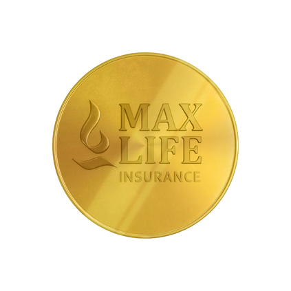 Tanishq Gold Coin Customized for Max Life Insurance, , hi-res thumbnail 1
