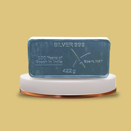422 gram Custom Silver Bar for Bosch, , hi-res thumbnail 2