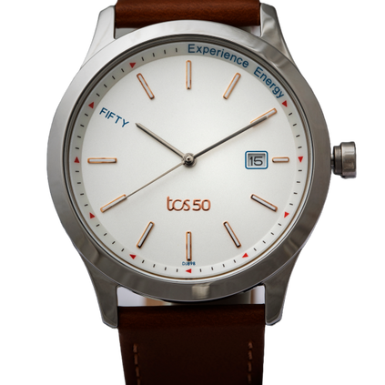 Titan Analog Pair Watches Customized for 50 years of Tata            Consultancy Services, , hi-res thumbnail 1