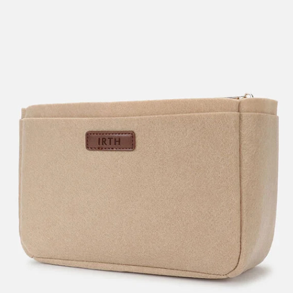 IRTH Beige Medium Organiser, , hi-res thumbnail 1