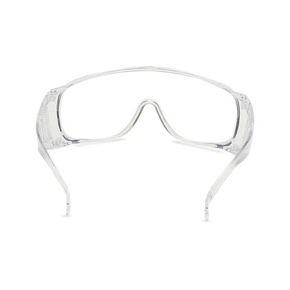 Transparent Oval Rimmed Safety Glasses, , hi-res thumbnail 2