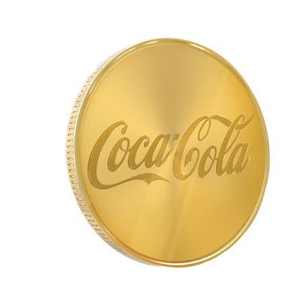 Tanishq Gold Coin Customized for Coca Cola, , hi-res thumbnail 2