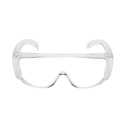 Transparent Oval Rimmed Safety Glasses, , hi-res thumbnail 0