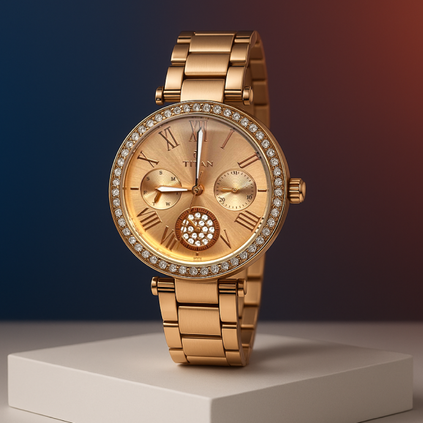 Titan Analog His & Her Watches &ndash; Customized for HDFC, , hi-res thumbnail 1