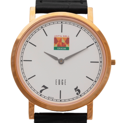 Titan Edge Slim Watch Customized for 75 years of Aditya            Birla &ndash; Grasim, , hi-res thumbnail 0
