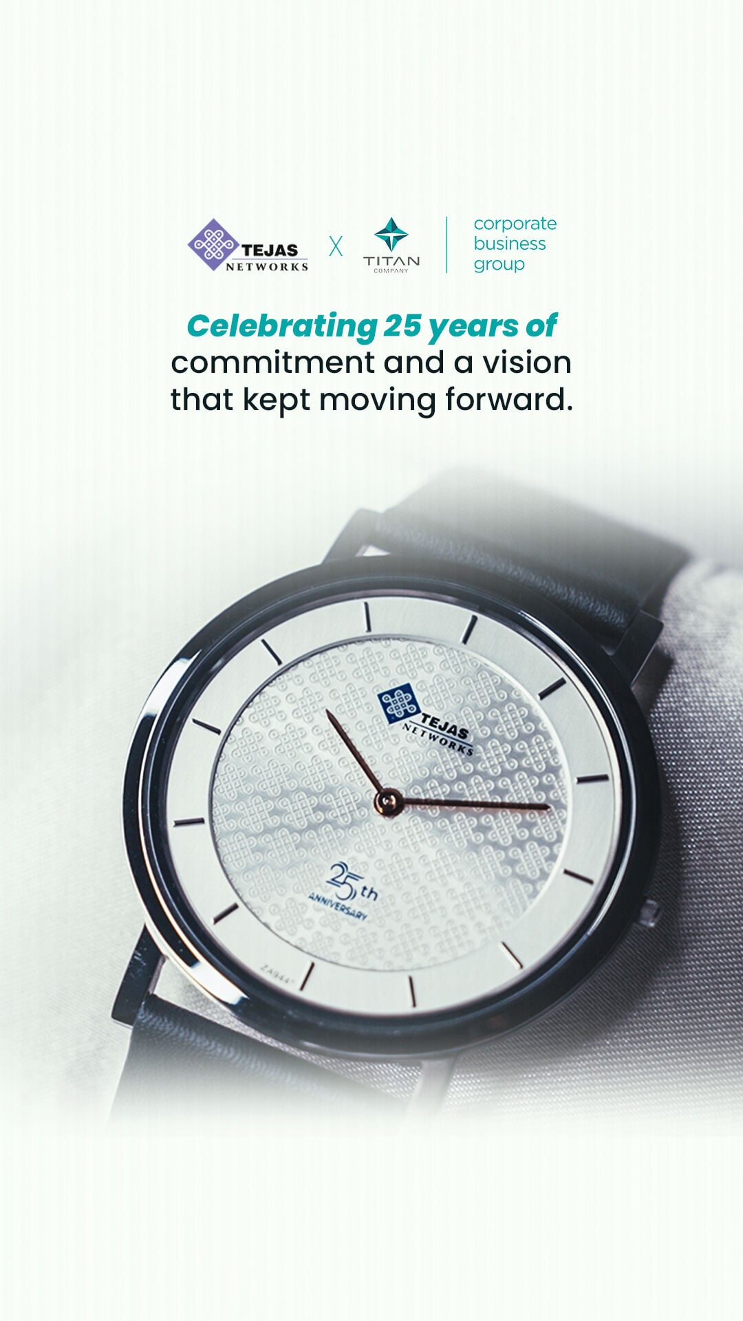 Celebrating 25 years of Tejas Networks 