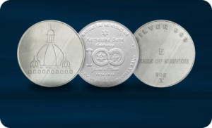 Custom Tanishq Silver Coins
